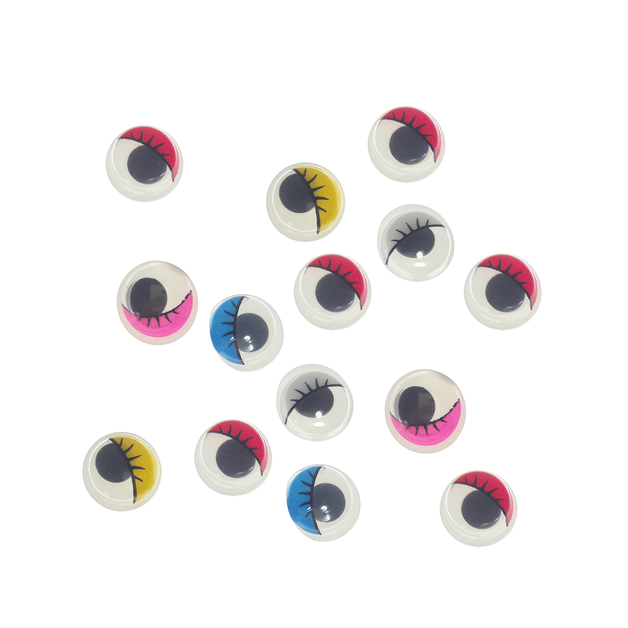 چشم عروسک مدل Y6686 بسته 14 عددی