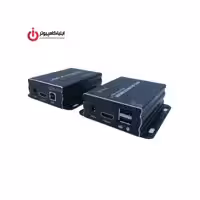 افزایش دهنده 120 متری کابل HDMI و USB2 لایمستون مدل LS-HKE120