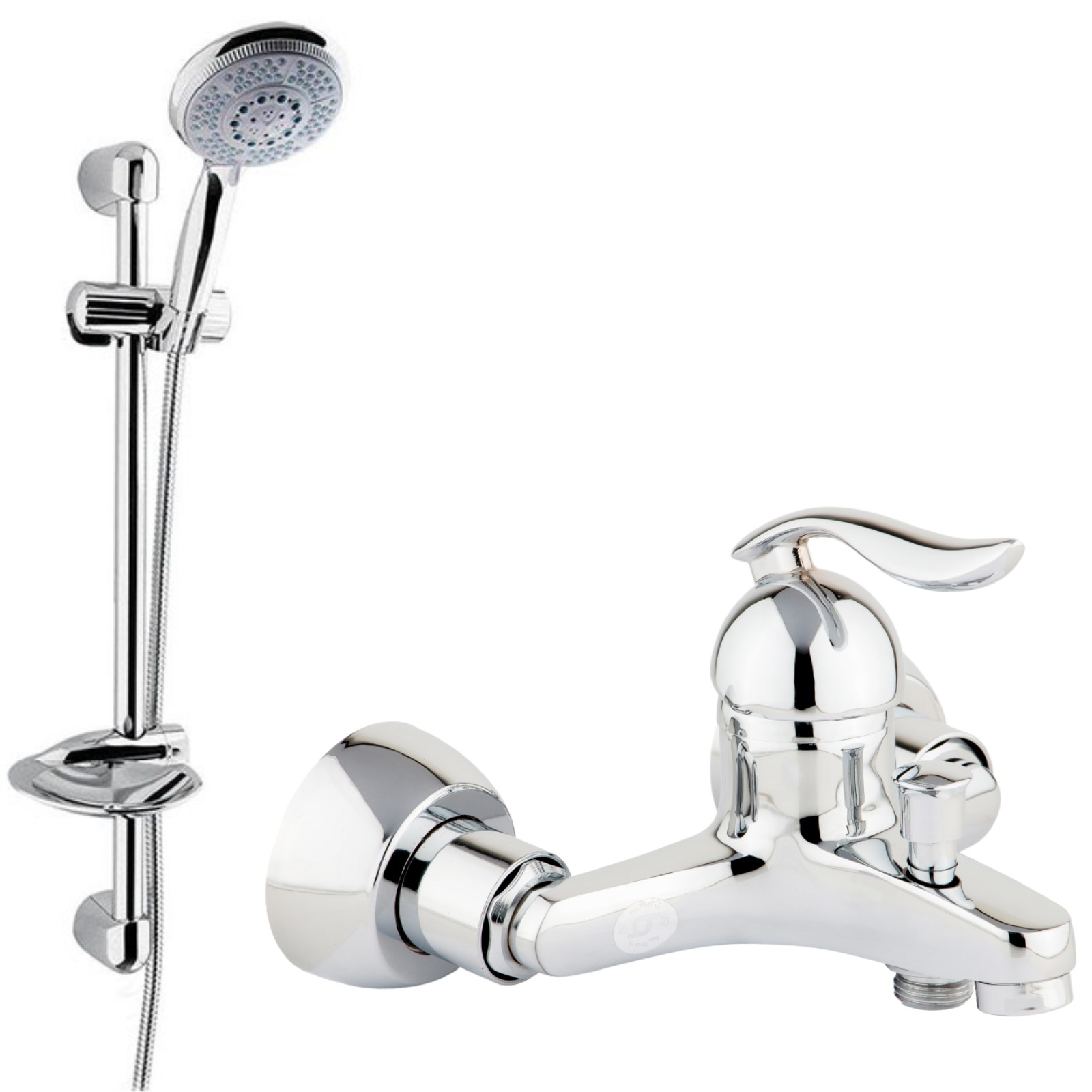 شیر حمام شیرالات رز مدل ونیز به همراه علم دوش 