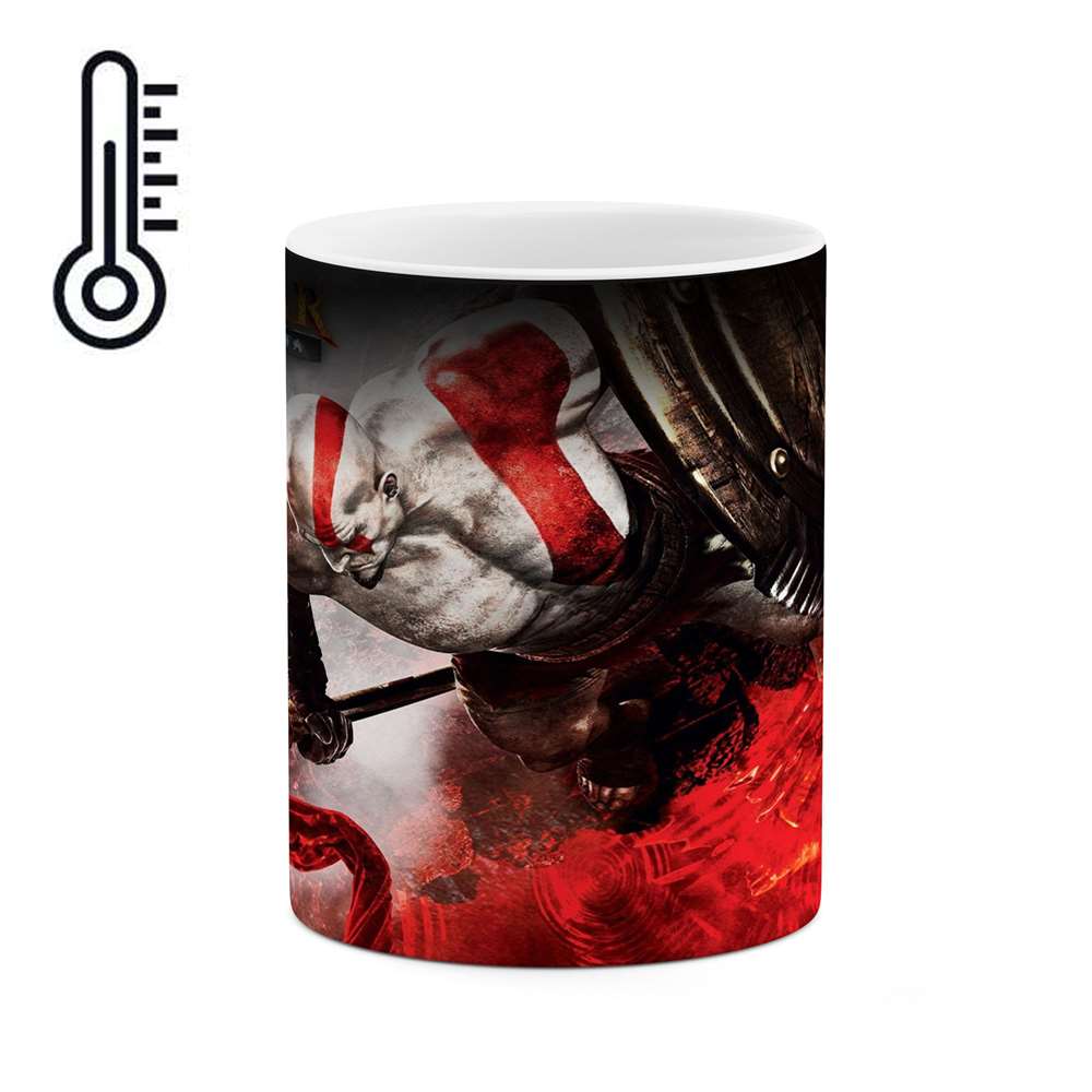 ماگ حرارتی کاکتی طرح God Of War مدل mgh12465