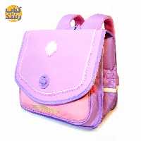 کوله پشتی برزنتی دو زیپ (Heng Wo) ژاپنی طرح چرم رنگبندی متنوع