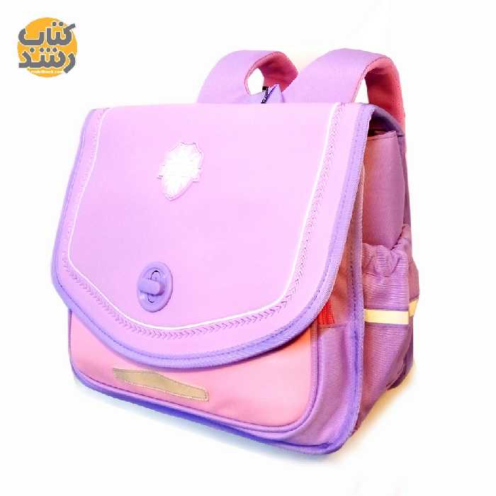 کوله پشتی برزنتی دو زیپ (Heng Wo) ژاپنی طرح چرم رنگبندی متنوع