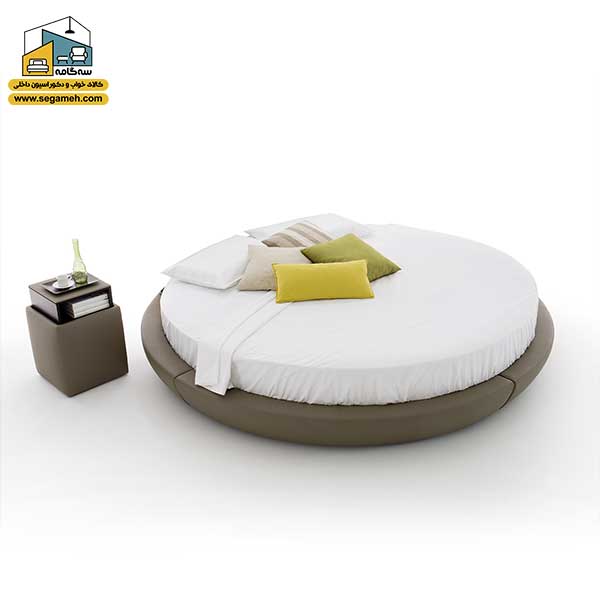 تخت خواب گرد مدل BR05 - فروشگاه سه گامه
