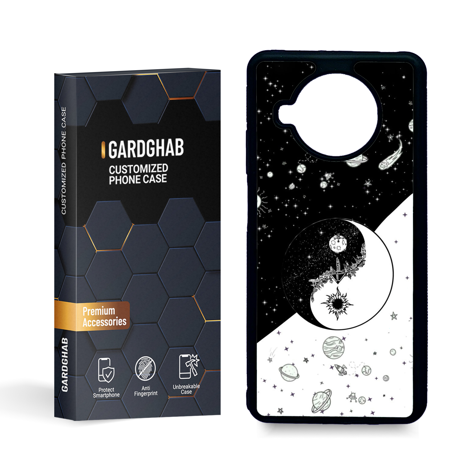 کاور گارد قاب مدل ساده مناسب برای گوشی موبایل شیائومی mi 10t lite