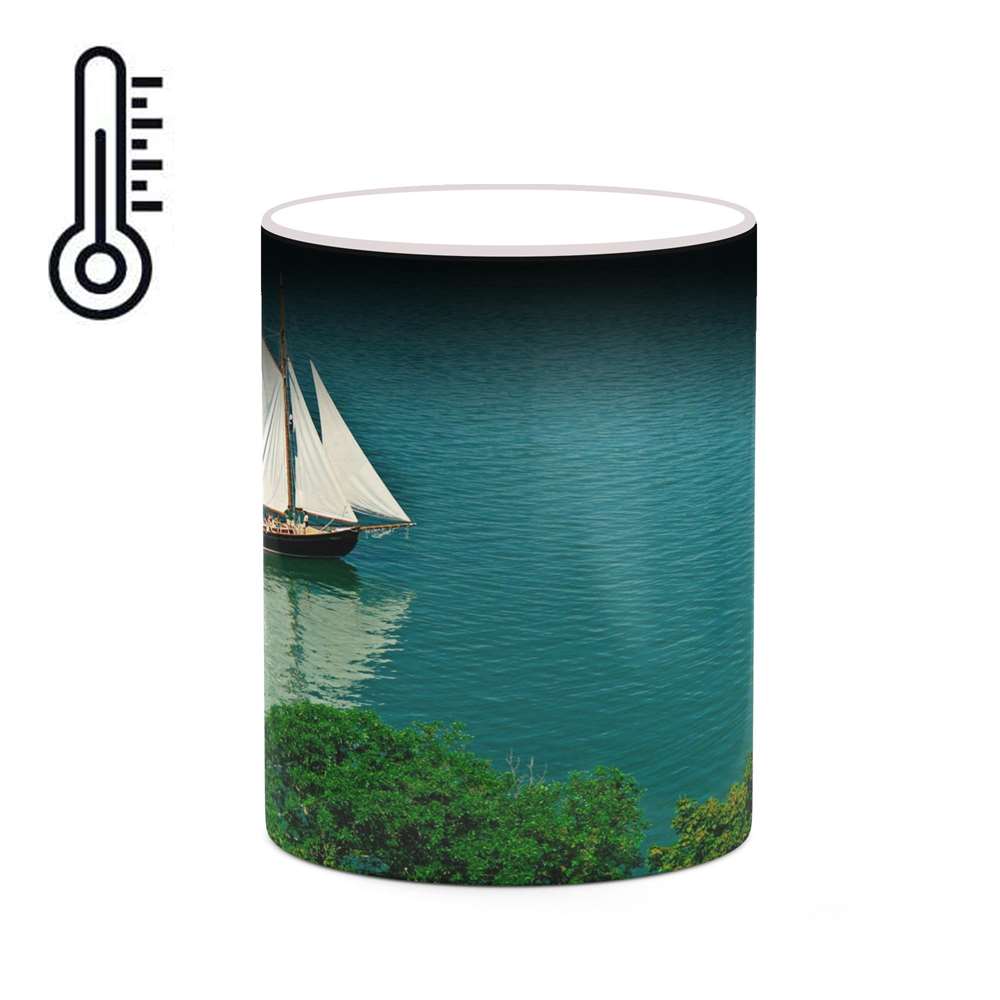 ماگ حرارتی کاکتی طرح منظره مدل mgh18239