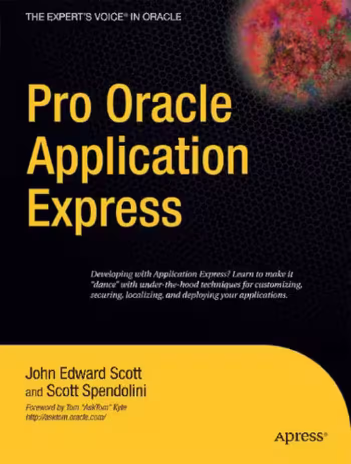 خرید و دانلود نسخه کامل کتاب Pro Oracle Application Express