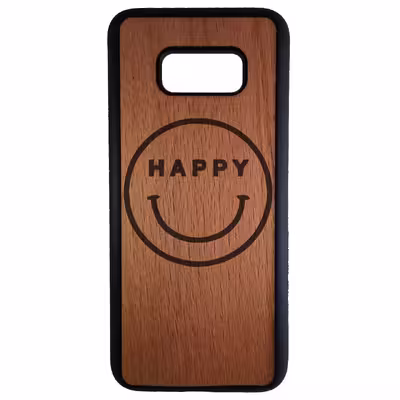 کاور طرح happy کد 1105410943137 مناسب برای گوشی موبایل سامسونگ galaxy s8