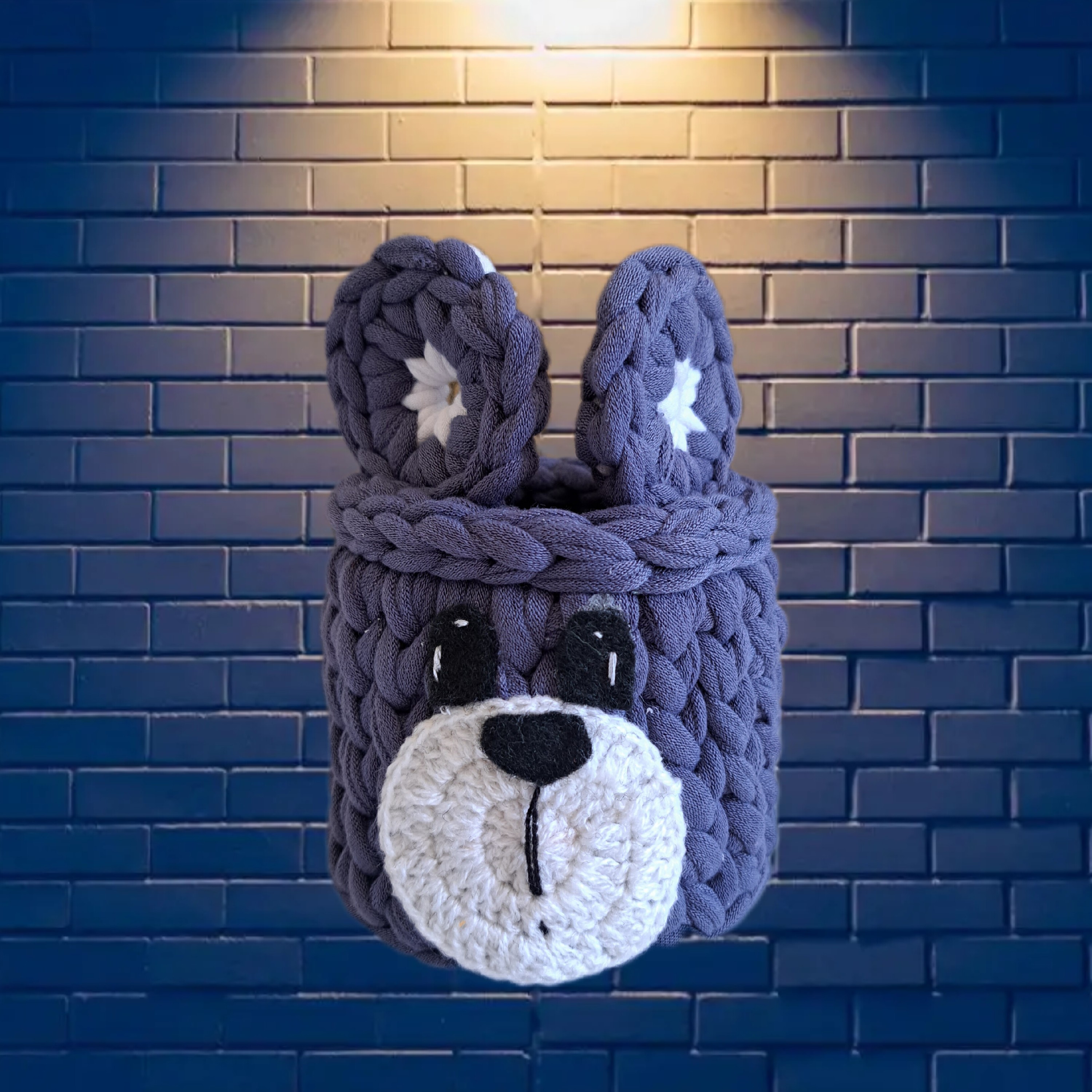 سبد نظم دهی به لوازم التحریر  مدل خرسی سایز 8 کفی MDF