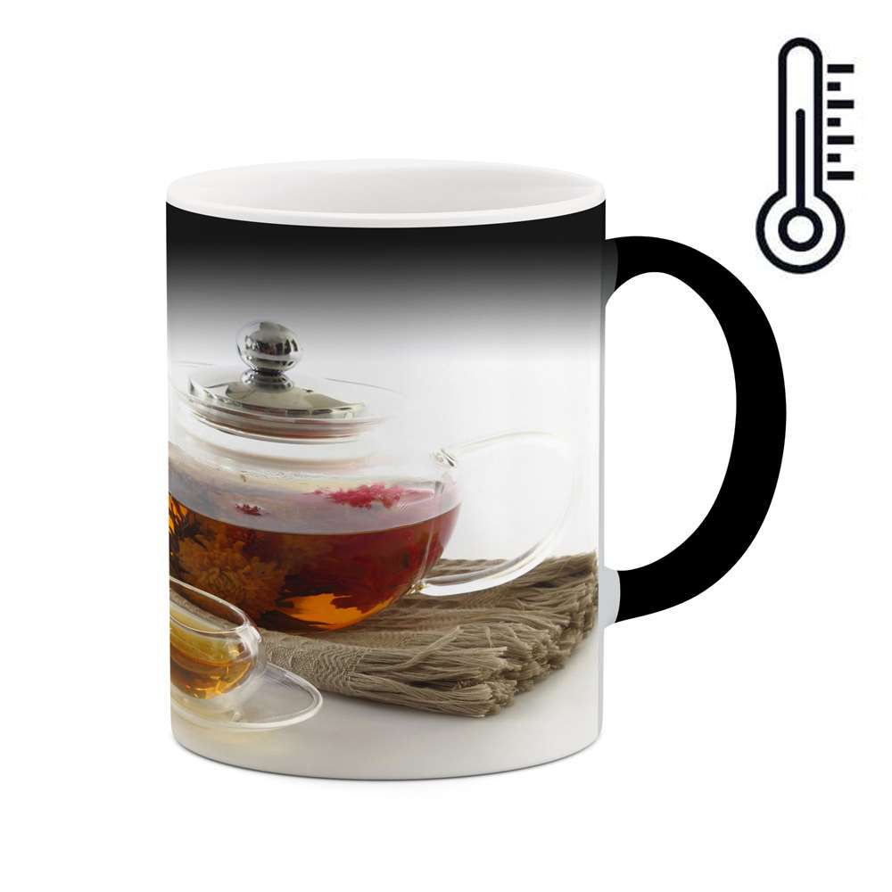 ماگ حرارتی کاکتی طرح چای مدل mgh15505