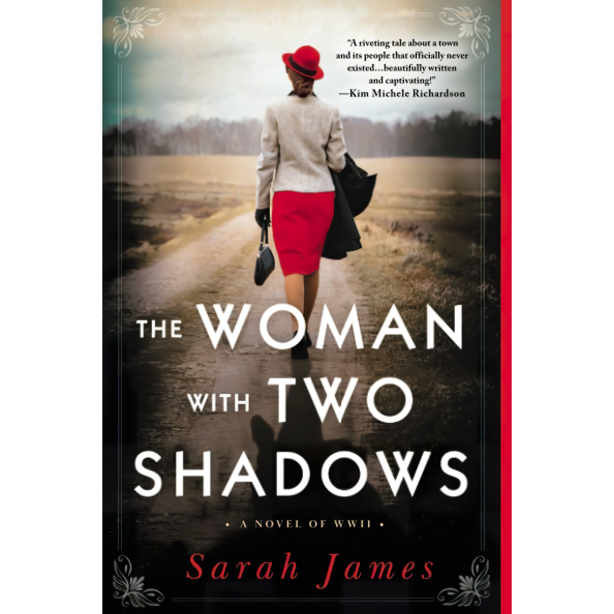 کتاب The Woman with Two Shadows اثر Sarah James انتشارات Sourcebooks Landmark