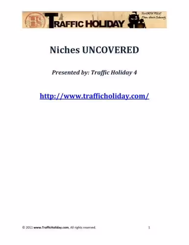 خرید و دانلود نسخه کامل کتاب Niches uncovered