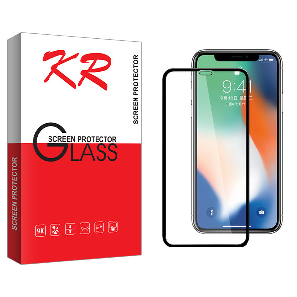 محافظ صفحه نمایش کی آر مدل  HD مناسب برای گوشی موبایل اپل Iphone X | کالا برتری