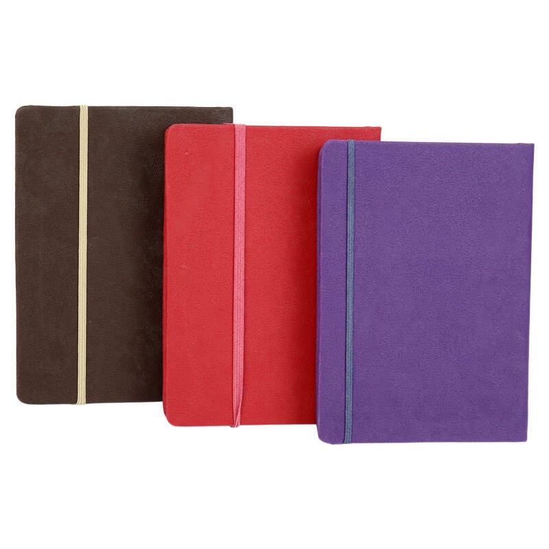 دفترچه یادداشت چرمی 160 برگ نیلای Nilai