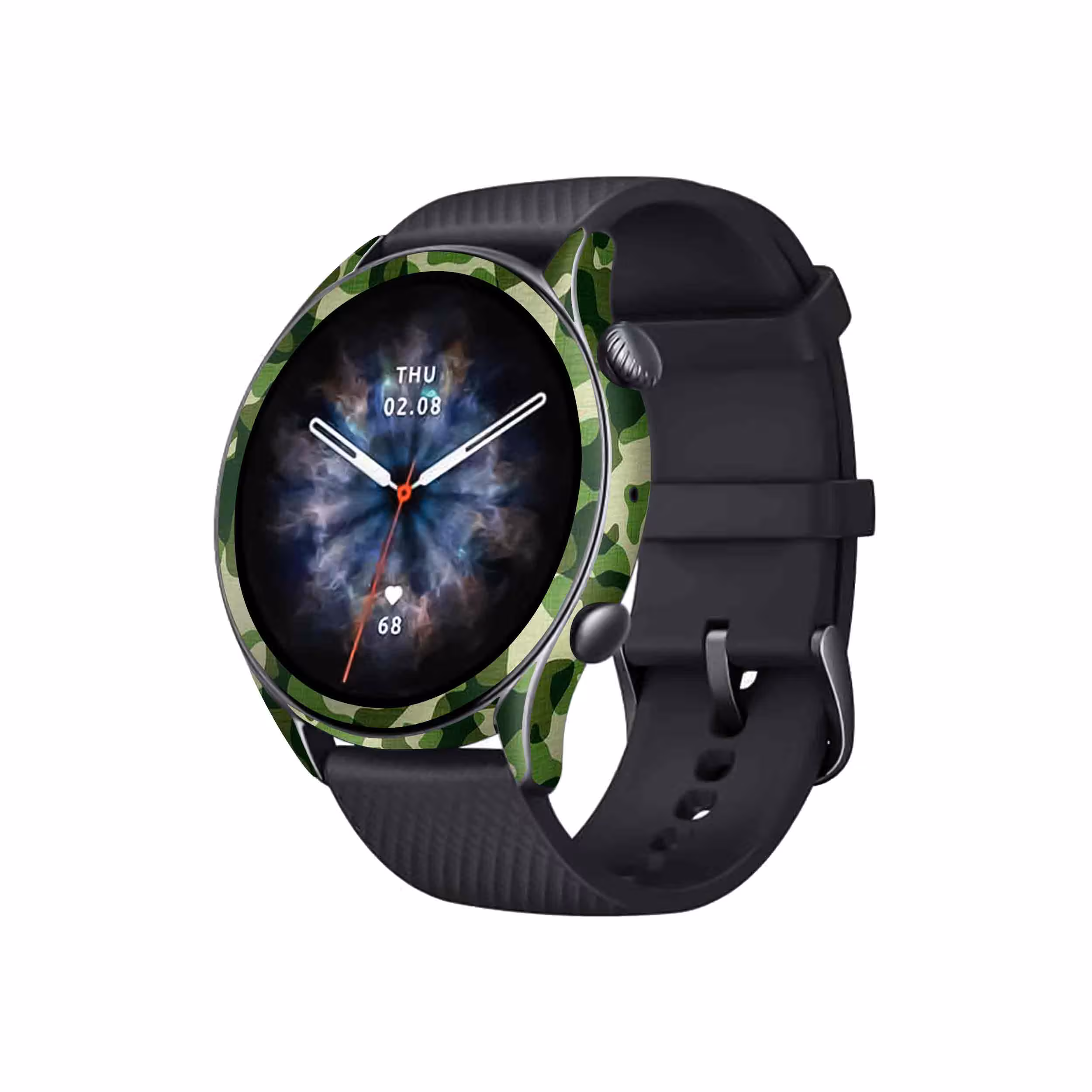 برچسب ماهوت طرح Army_Green مناسب برای ساعت هوشمند آمازفیتGTR 3 Pro