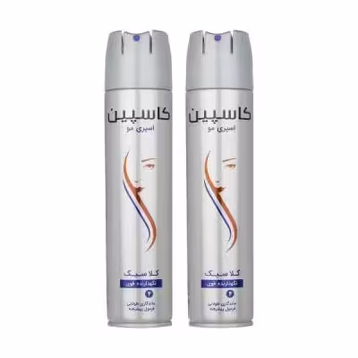 اسپری مو کاسپین مدل کلاسیک حجم 250 میلی لیتر بسته 2 عددی
