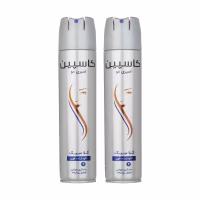 اسپری مو کاسپین مدل کلاسیک حجم 250 میلی لیتر بسته 2 عددی