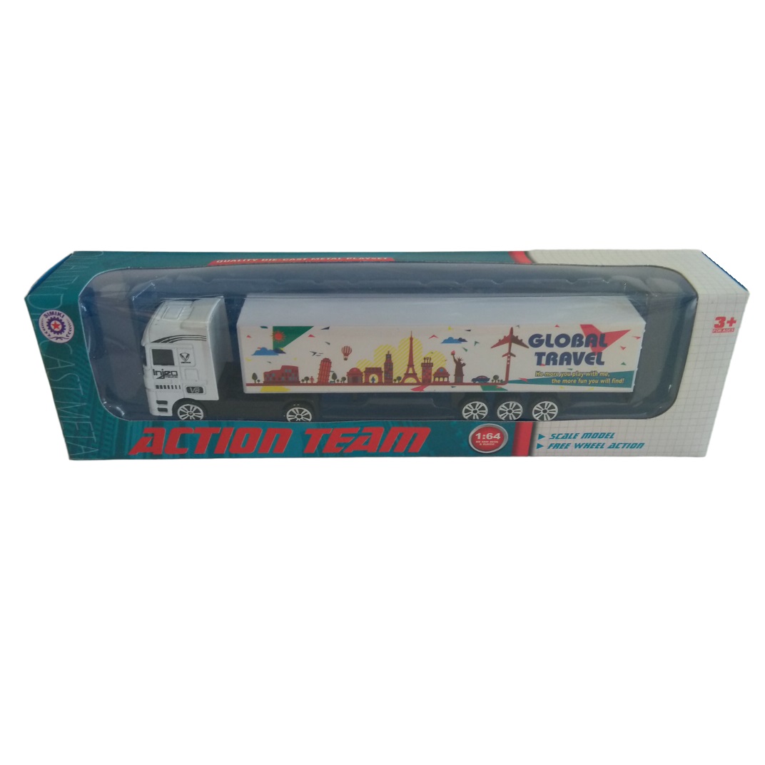 ماشین بازی مدل تریلر کانتینر دار 5001bgt20