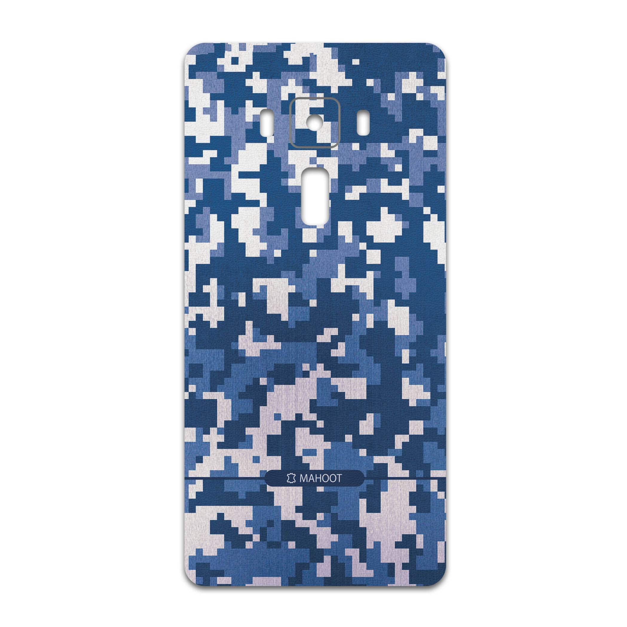 برچسب پوششی ماهوت مدل Army-Winter-Pixel مناسب برای گوشی موبایل ایسوس Zenfone 3 Deluxe ZS570KL
