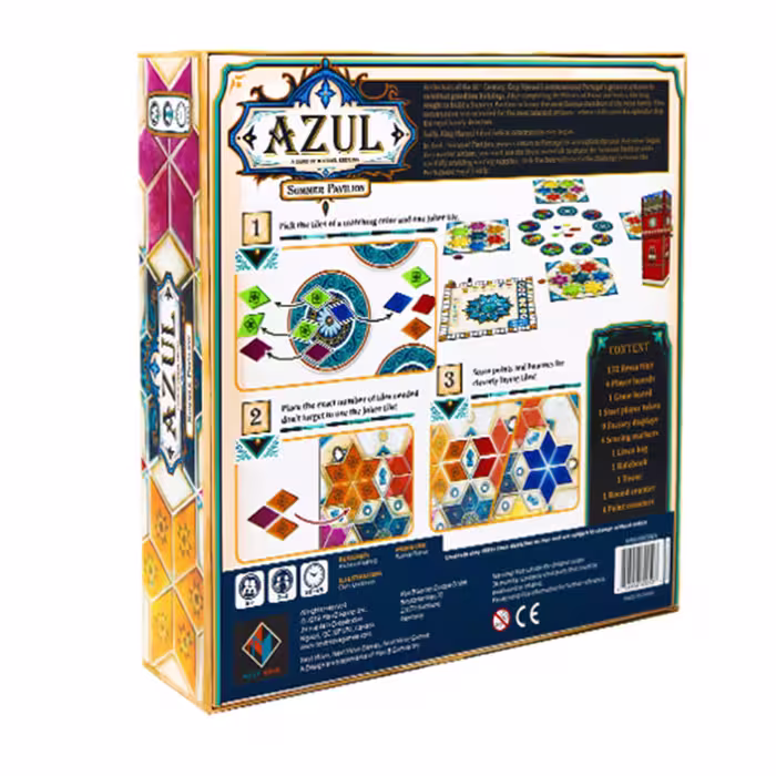 بازی فکری مدل AZUL: SUMMER PAVILION