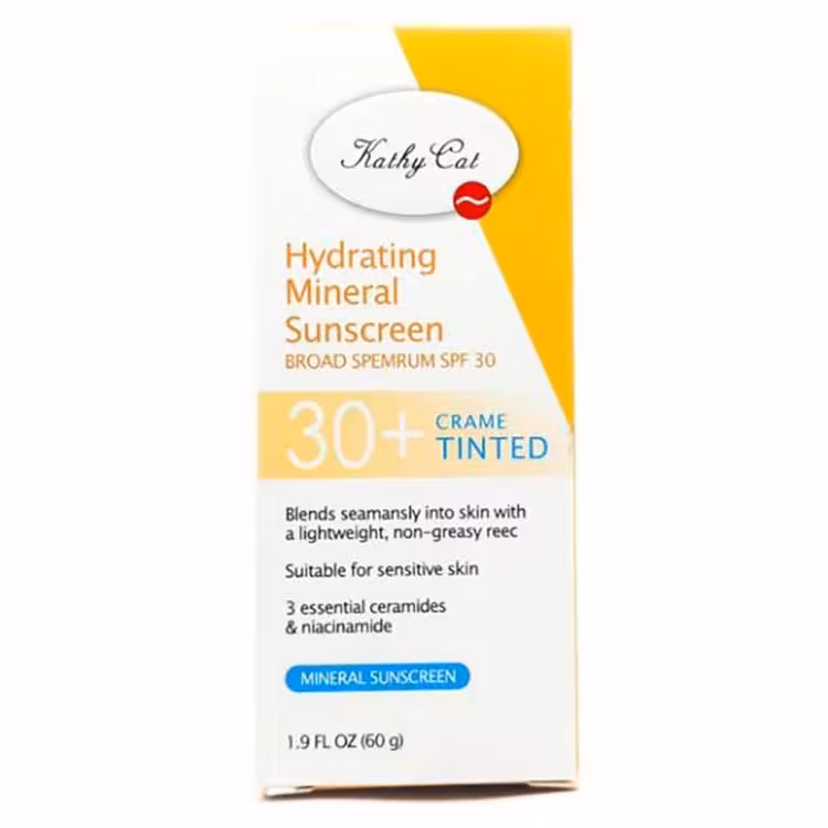 کرم ضد آفتاب آبرسان بدون رنگ SPF 30  کتی کت KATHY CAT