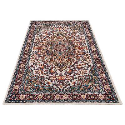 گلیم ماشینی دنیای فرش مدل هریس کد 421