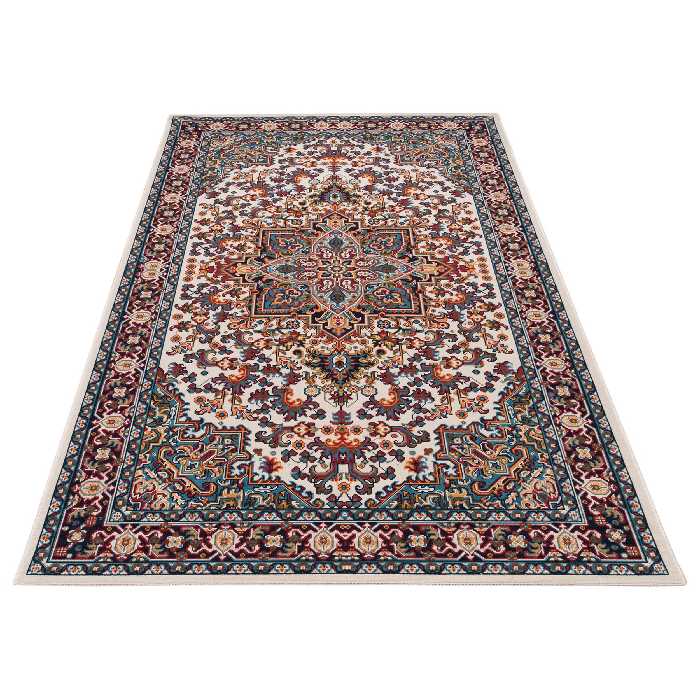 گلیم ماشینی دنیای فرش مدل هریس کد 421