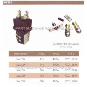 کنتاکتور sw210 تک پل 72 ولت 400 آمپر