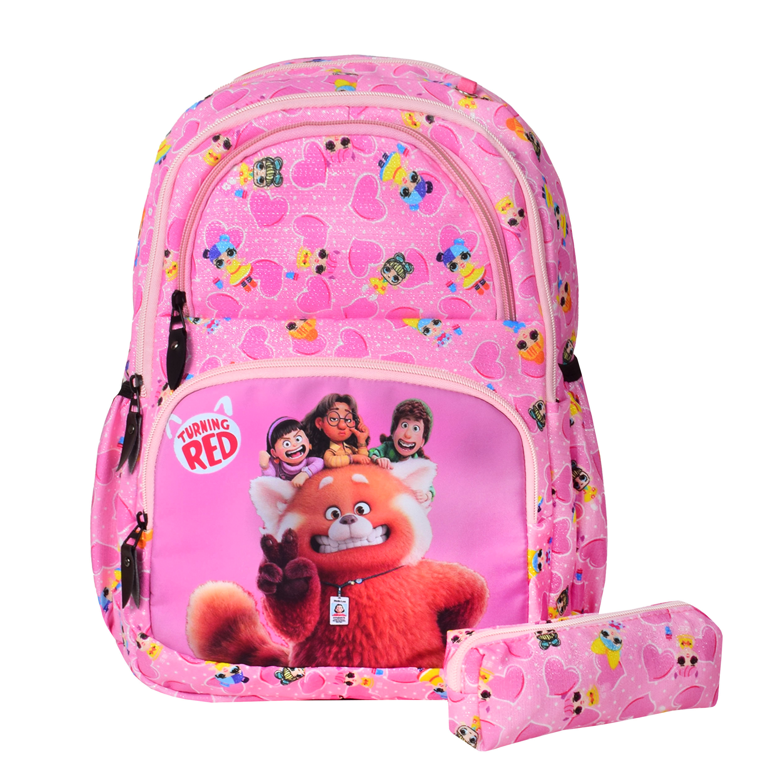 کوله پشتی مدل ترنینگ رد کد 8308 همراه با جامدادی