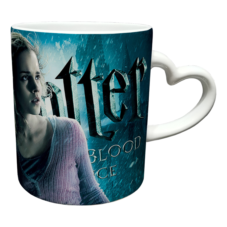 ماگ مدل دسته قلبی طرح هری پاتر کد 17