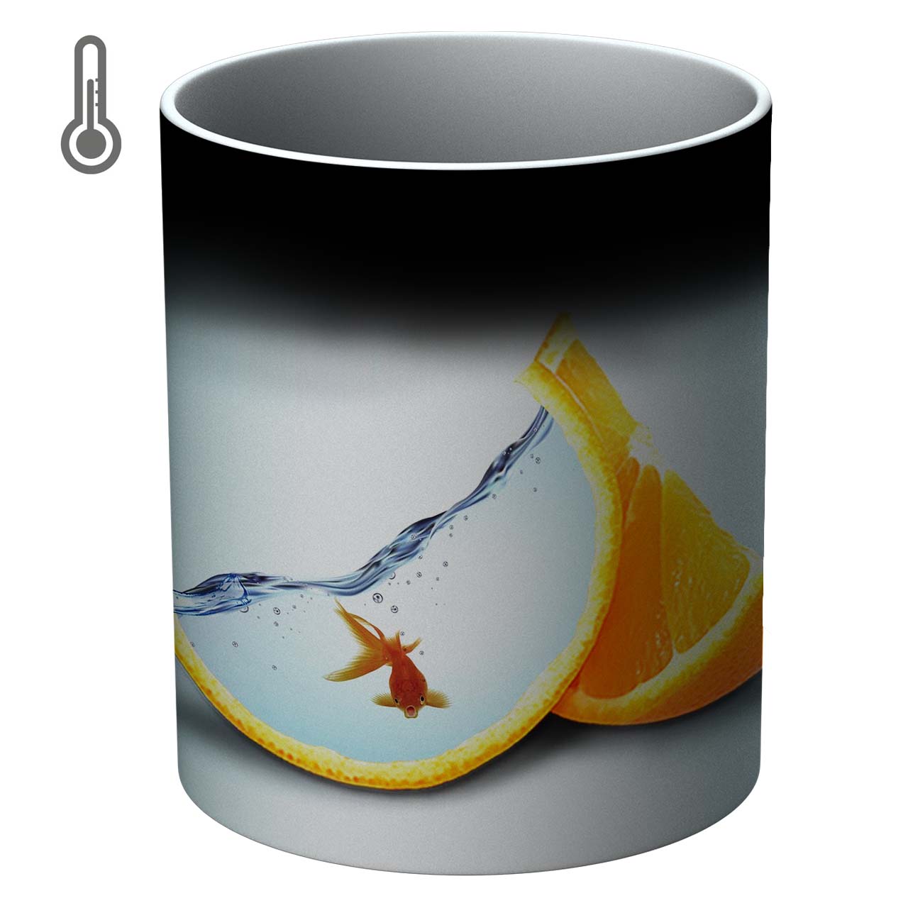 ماگ حرارتی آتوسا مدل ماهی Temp Fish 011