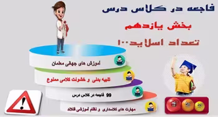پاورپوینت جلوگیری از 99 فاجعه در کلاس درس بخش  یازدهم