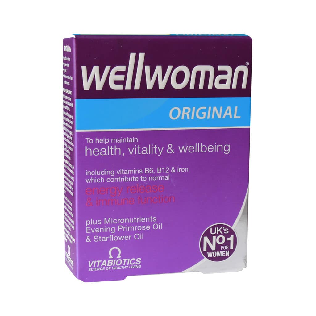 قیمت و خرید کپسول ول وومن اورجینال- قرص wellwoman - تخفیف ویژه داروخانه انلاین مثبت سبز