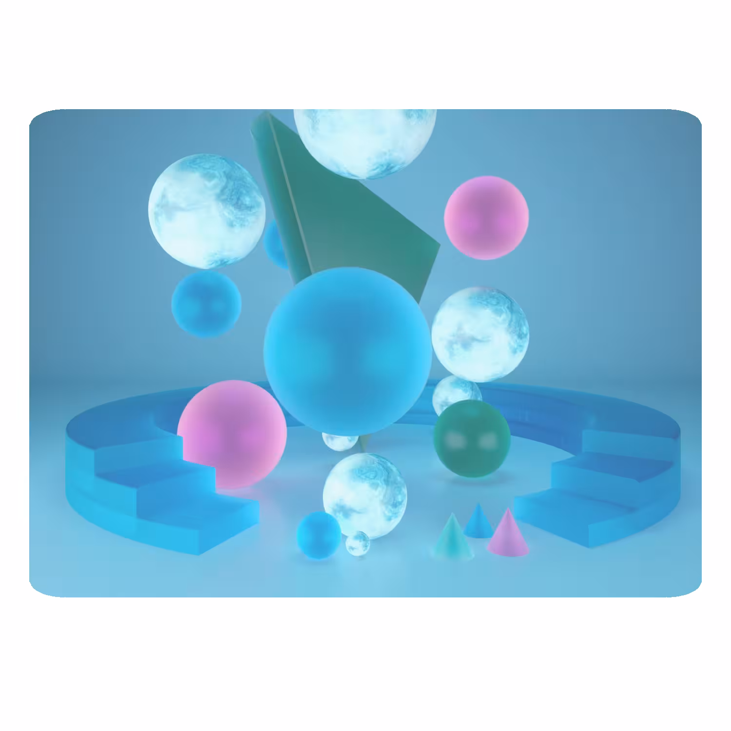 ماوس پد طرح 3D کد B162