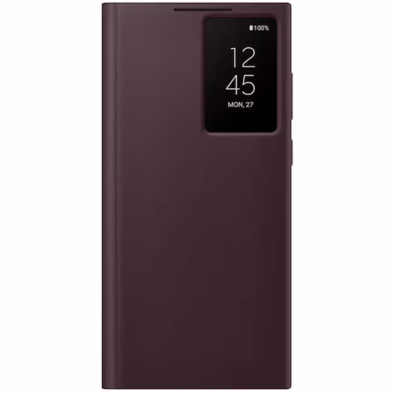 کیف کلاسوری سامسونگ مدل Clear View Cover مناسب برای گوشی موبایل سامسونگ Galaxy S22 Ultra | کالا مکس