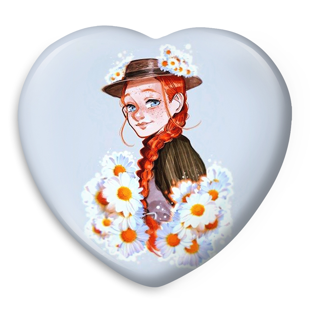 پیکسل خندالو طرح آن شرلی مدل قلبی کد 10548