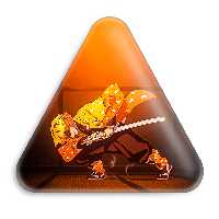 پیکسل خندالو طرح زنیتسو انیمه شیطان کش مدل مثلثی کد 11479