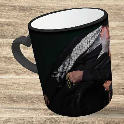 ماگ حرارتی مدل دسته قلبی طرح سردار سلیمانی کد 40