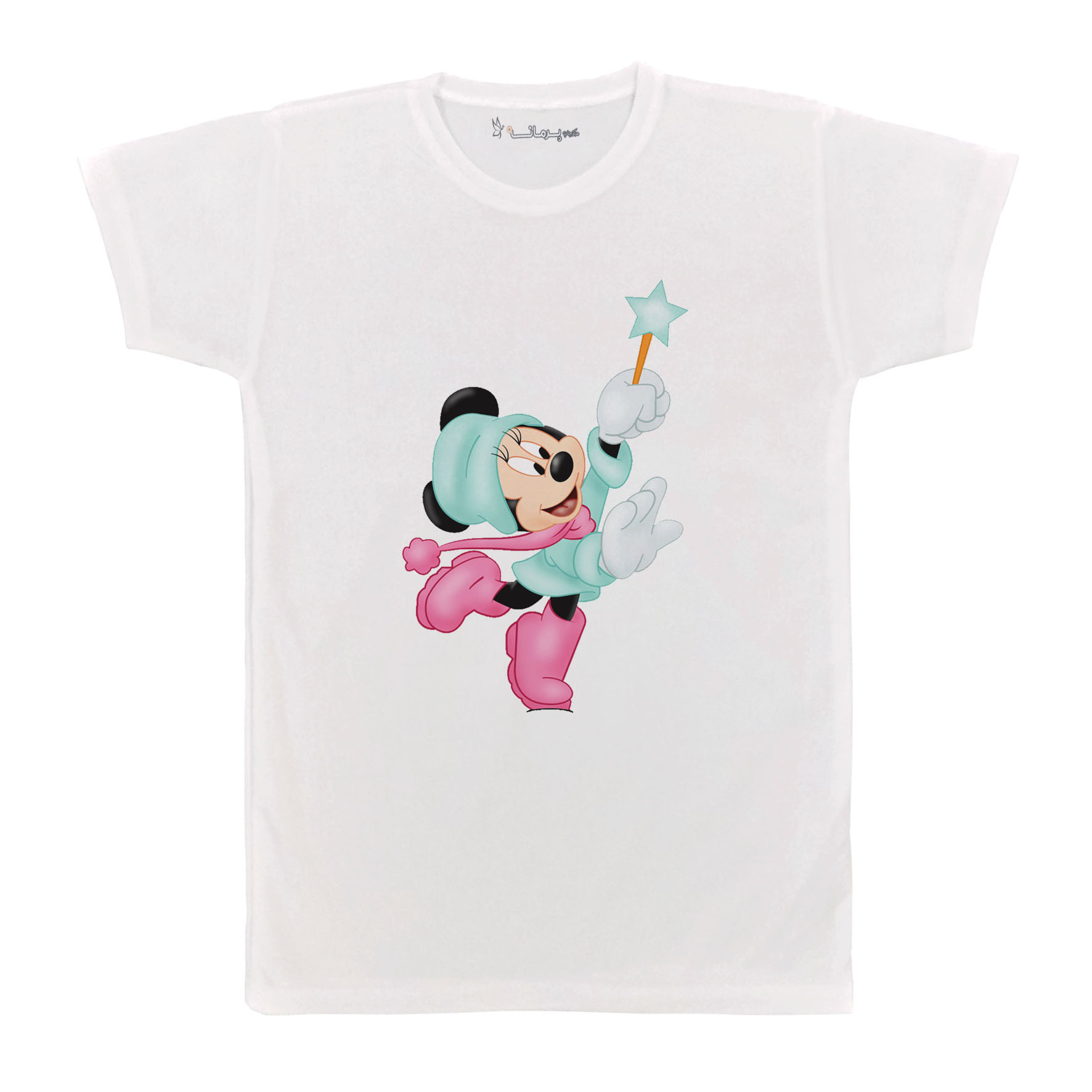 تی شرت بچگانه پرمانه طرح میکی موس کد pmt.7188