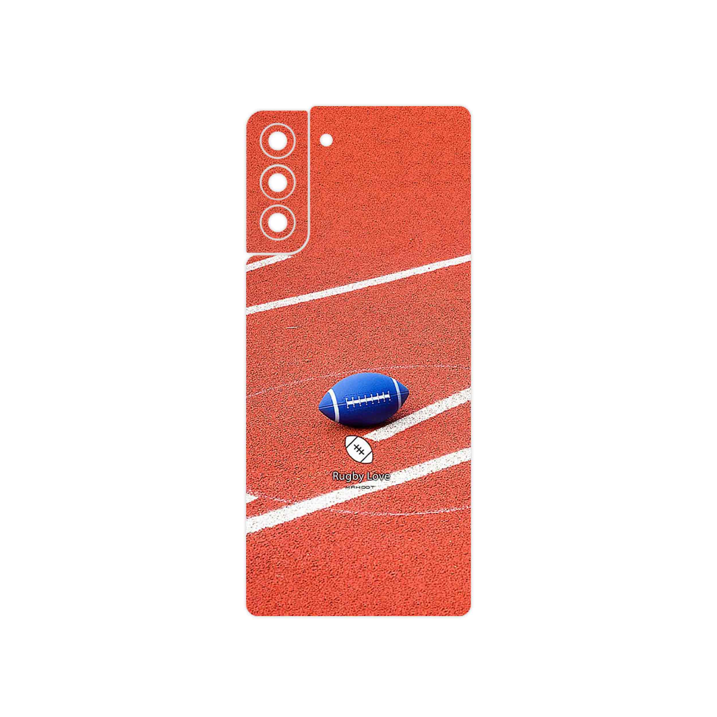 برچسب پوششی ماهوت مدل Rugby football مناسب برای گوشی موبایل سامسونگ Galaxy S21 Plus 5G