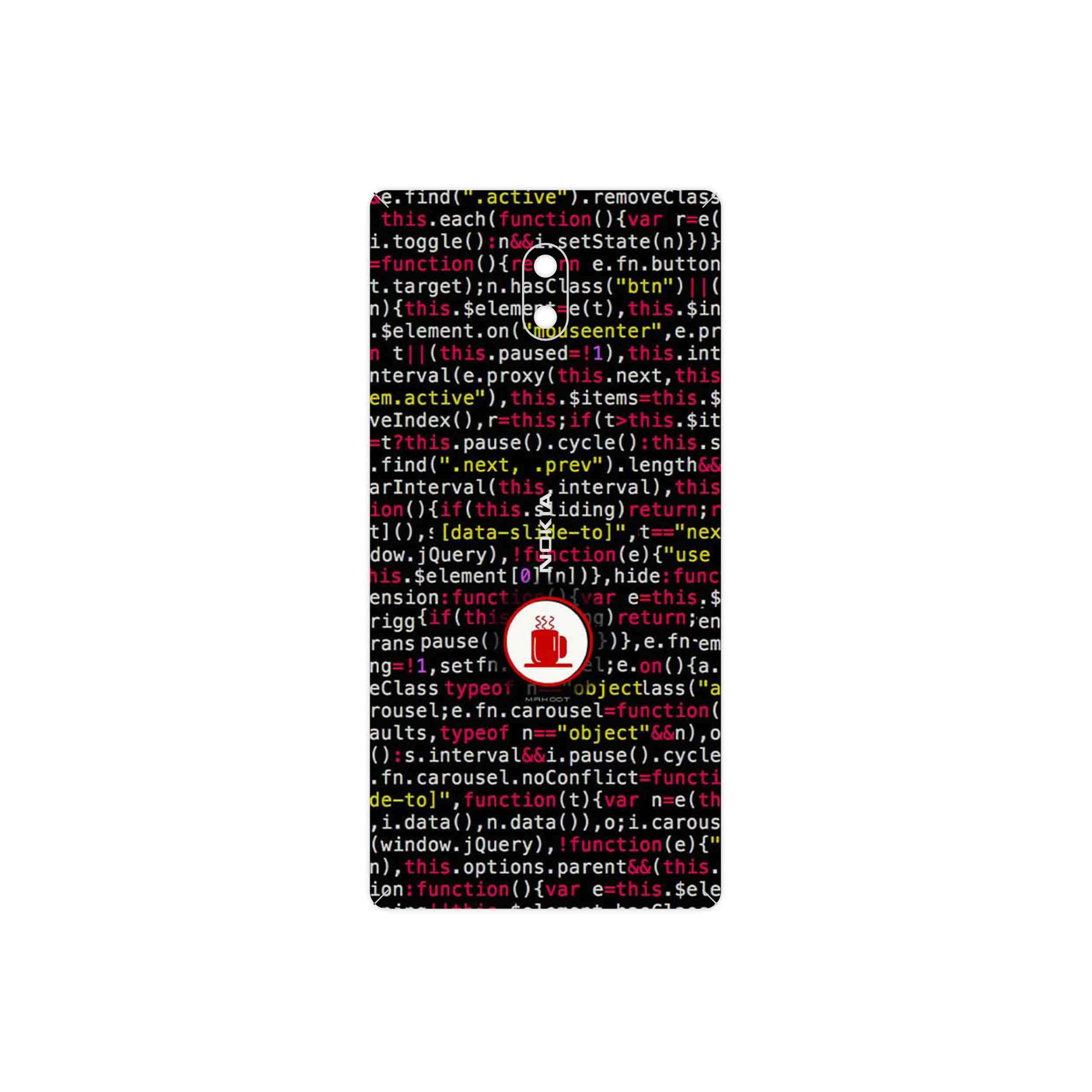 برچسب پوششی ماهوت مدل Programming 1 مناسب برای گوشی موبایل نوکیا 3