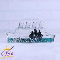 جامدادی آکواریومی طرح کشتی دزدان دریایی | 7217/2