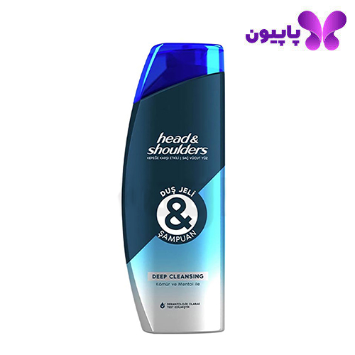 شامپو سر،صورت،بدن هد اند شولدرز مدل deep cleansing حجم 360