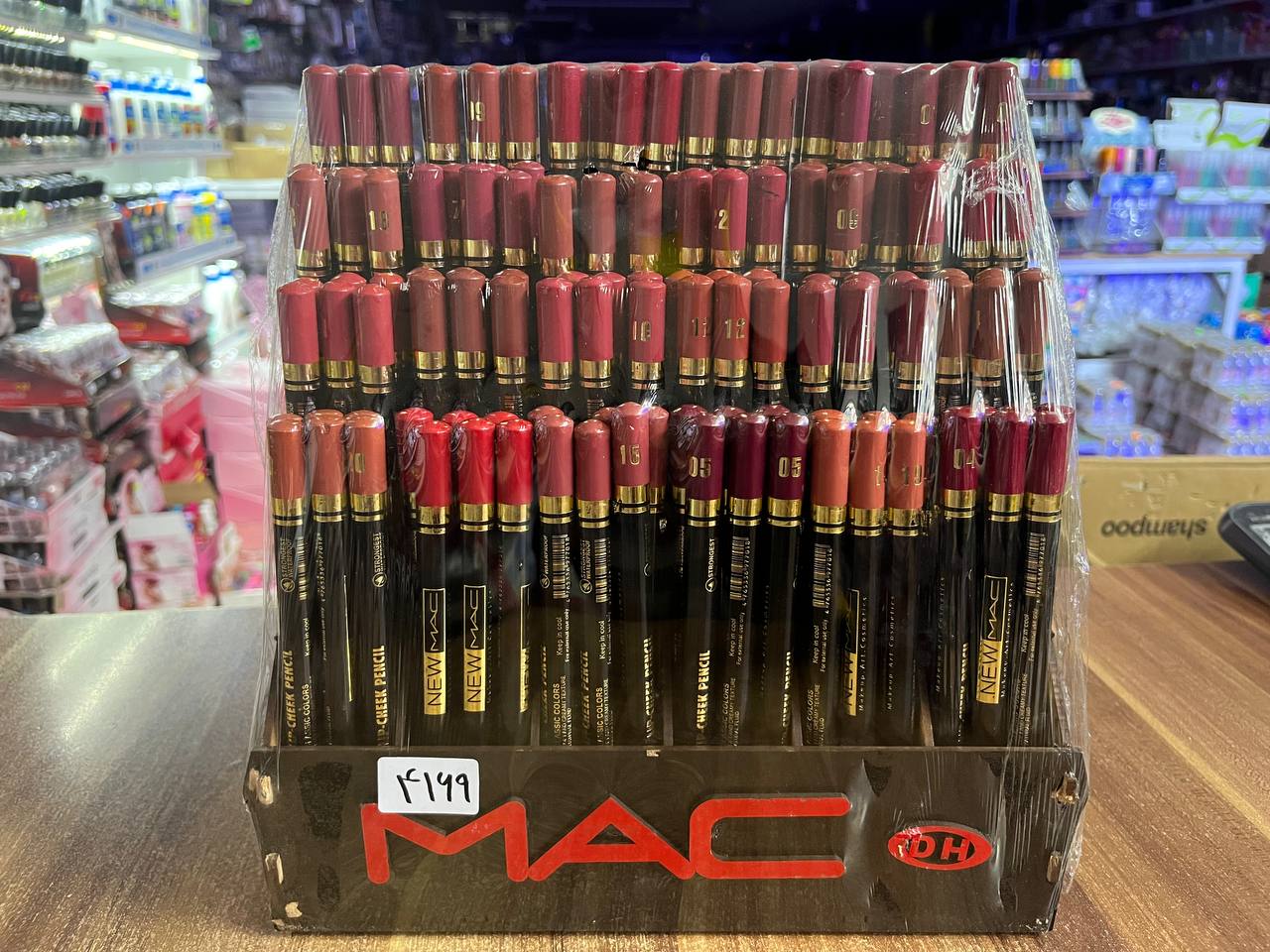 رژلب مدادی استندی MAC (144 عددی)