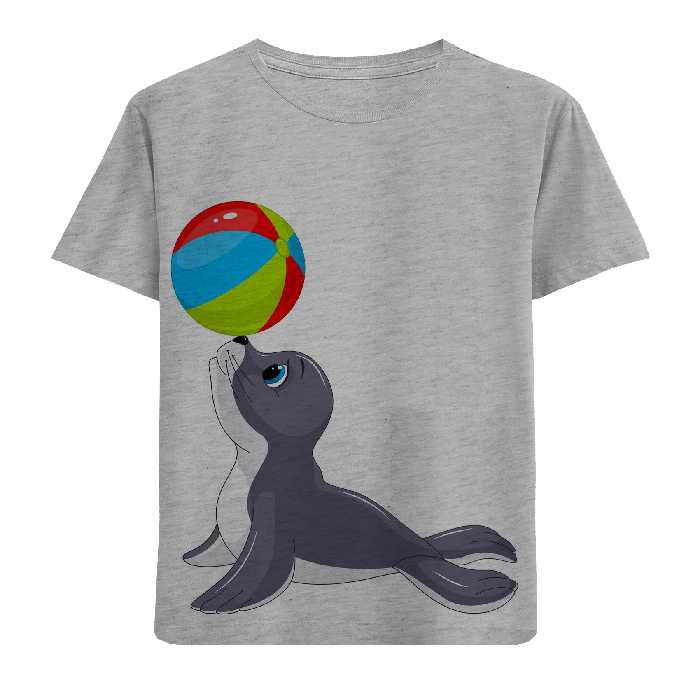 تی شرت بچگانه مدل اسب آبی F336