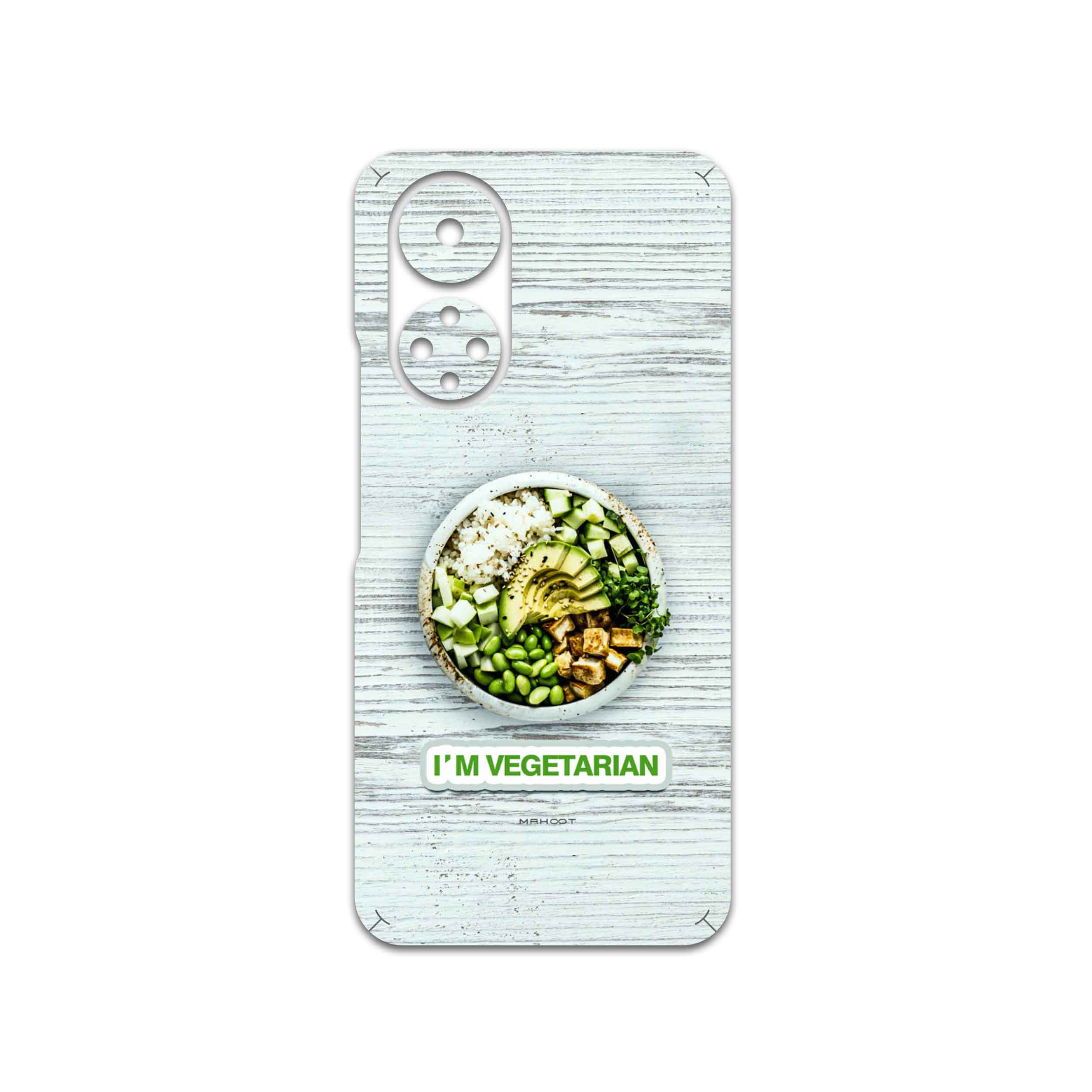 برچسب پوششی ماهوت مدل Im-vegetarian مناسب برای گوشی موبایل آنر X7