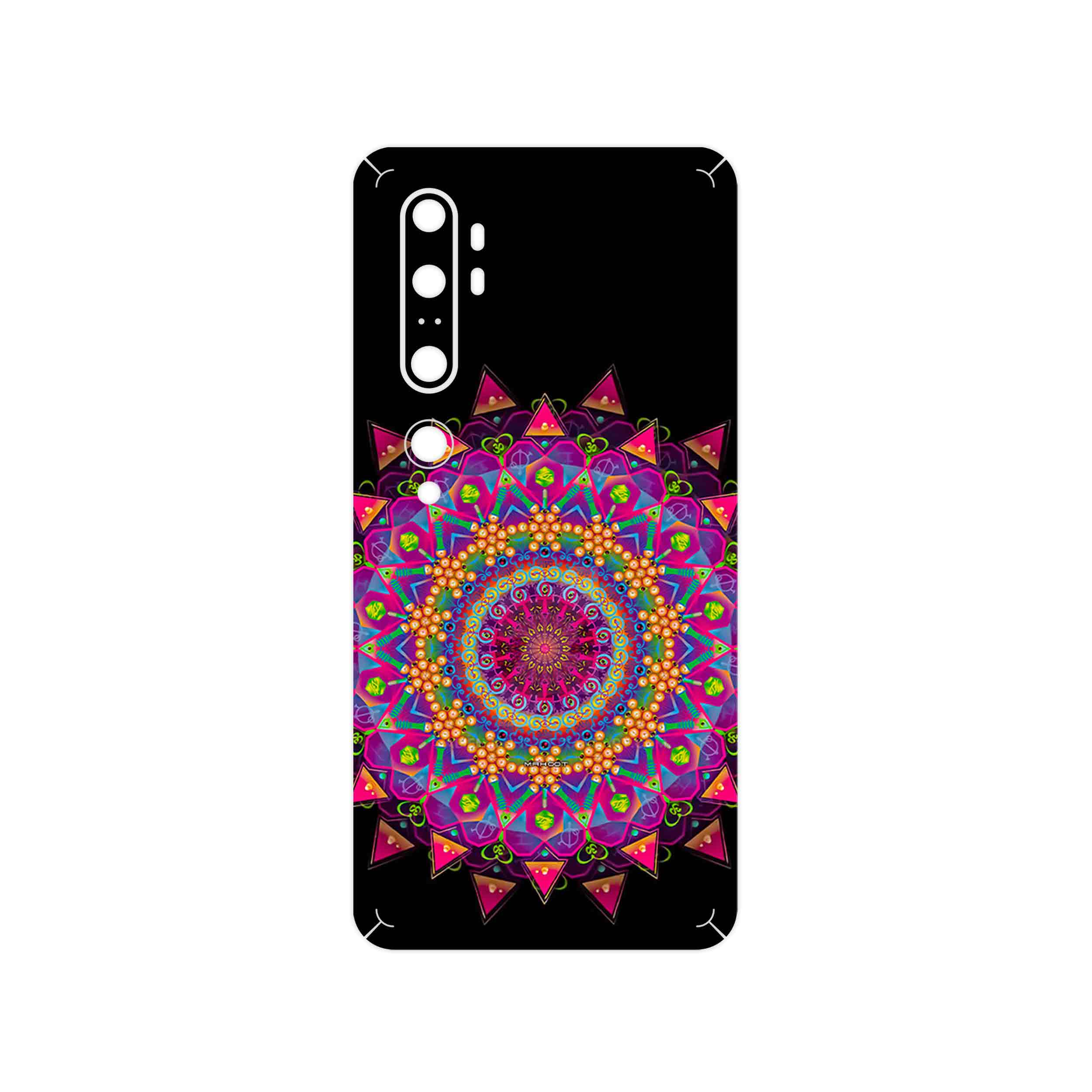 برچسب پوششی ماهوت مدل Mandala Design 5 مناسب برای گوشی موبایل شیائومی Mi Note 10 Pro