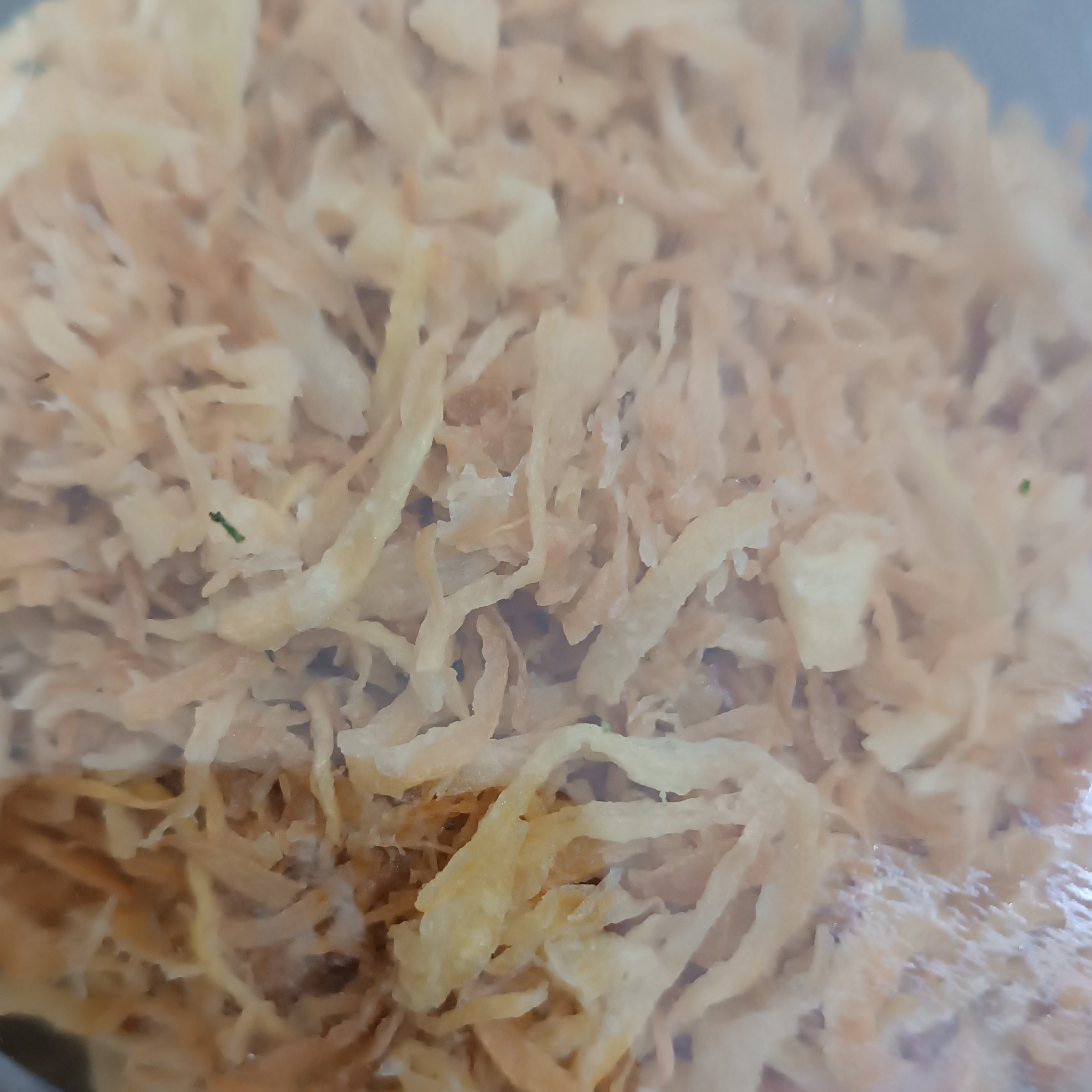 پیاز داغ آماده بدون روغن خلالی