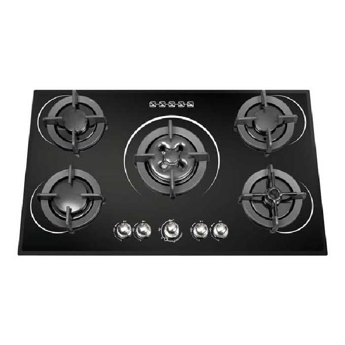 اجاق گاز صفحه ای سینجر پنج شعله مدل SDG-505D