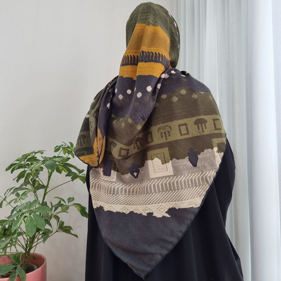 روسری نخی پاییزه