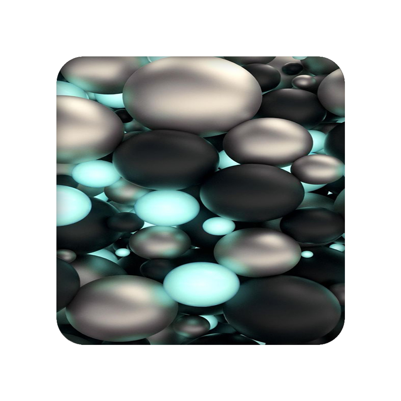 زیر لیوانی مدل حباب کد 1519